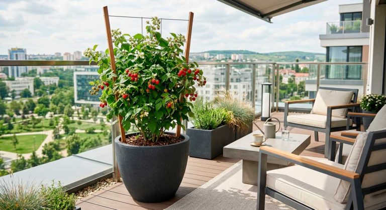 Maliny v nádobě nebo na balkóně: jak pěstovat i bez zahrady